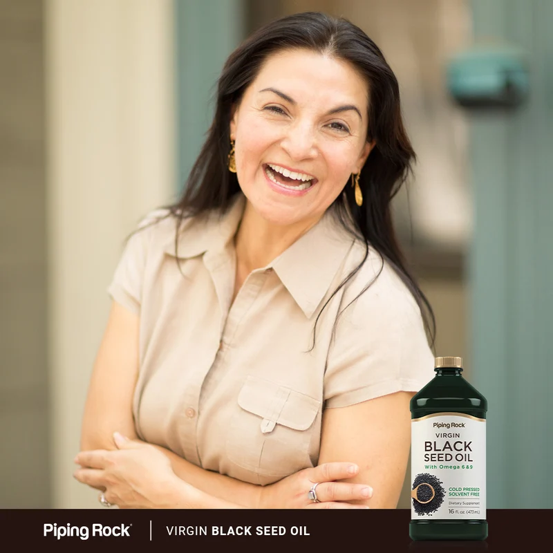Black Seed Oil (Cumin Seed) - Cold Pressed, 16 fl oz (473 mL) Bottles, 3 Bottles