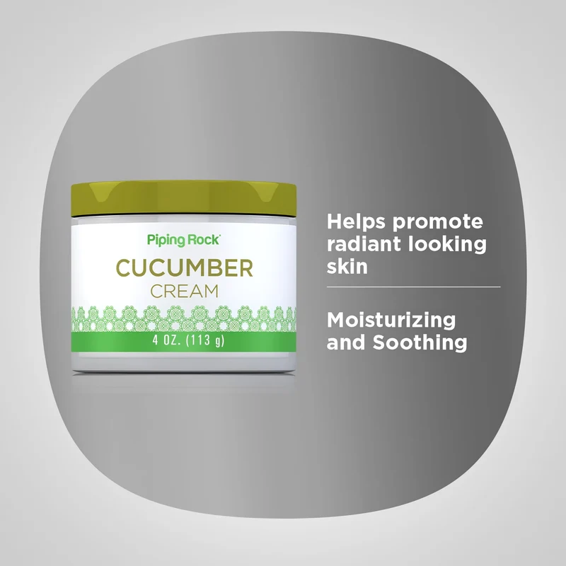 Cucumber Cleansing Cream, 4 oz (113 g) Jar