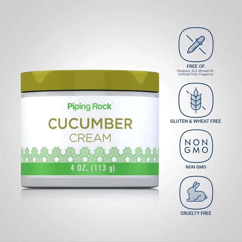 Cucumber Cleansing Cream, 4 oz (113 g) Jar