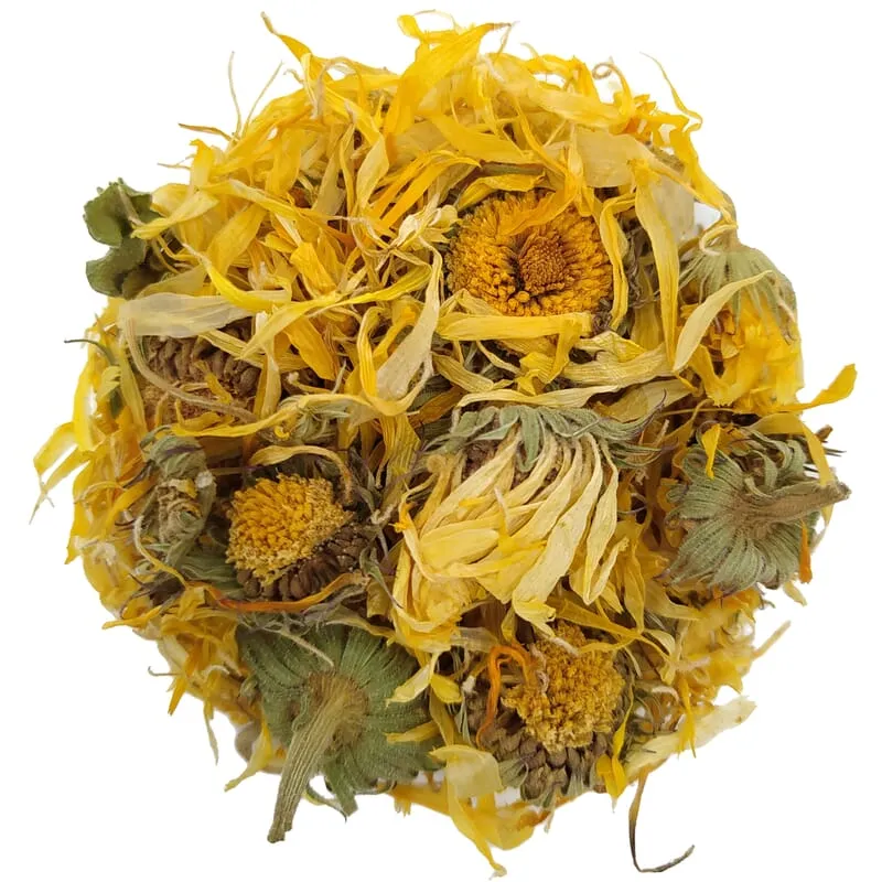 Pétales de souci biologiques