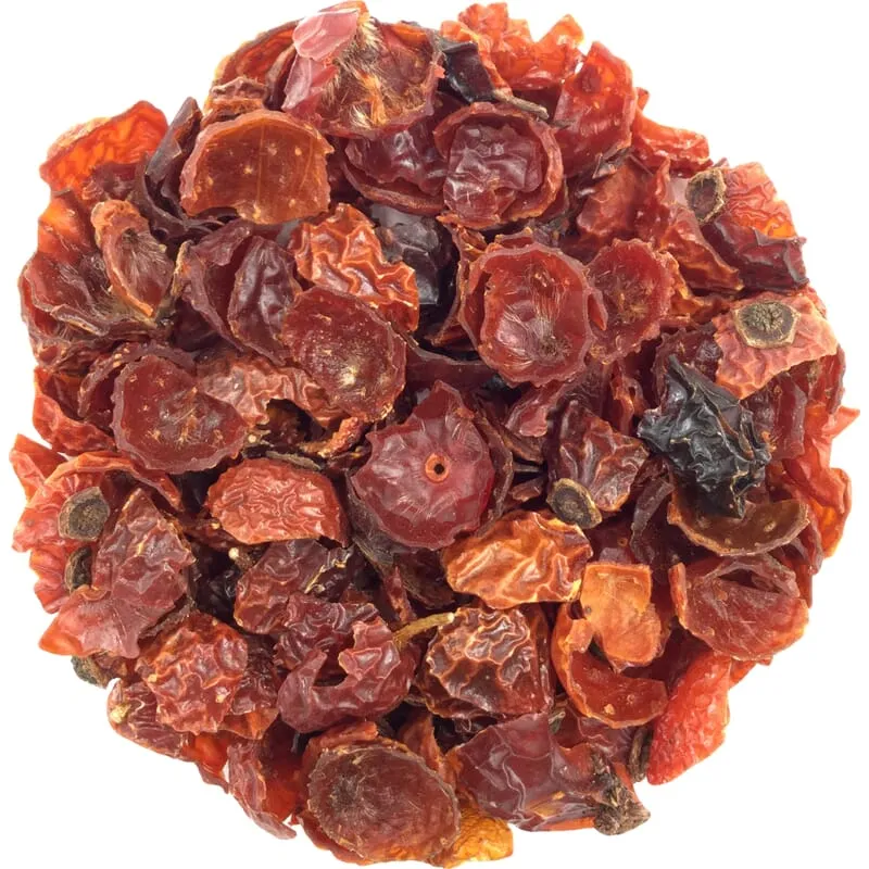 Cynorrhodons coupés biologiques