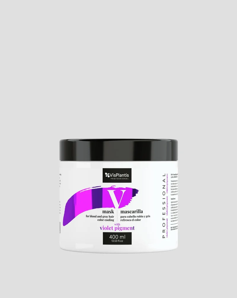 Masque rafraîchissant pour cheveux blonds et gris Professional Vis Plantis