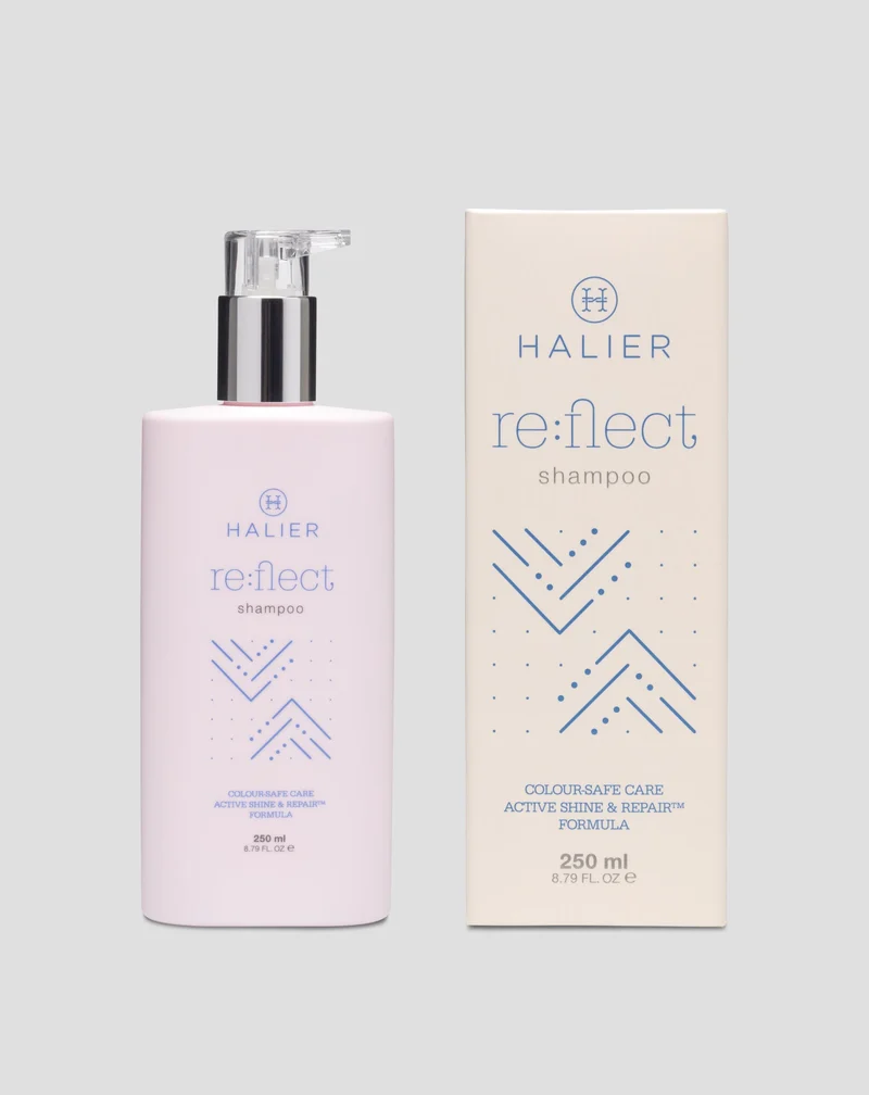 Shampoing Re:flect Halier sans parabène pour cheveux colorés, 250 ml