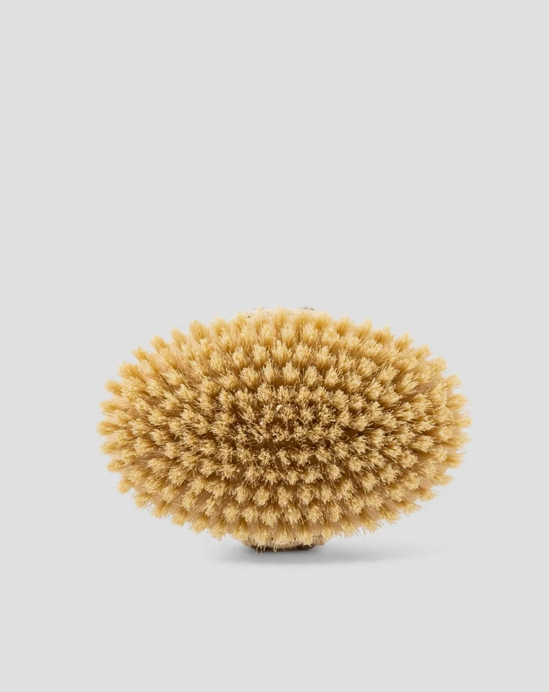 Brosse de massage à sec pour le corps avec bande en fibre d'agave n° 3 Hhuumm