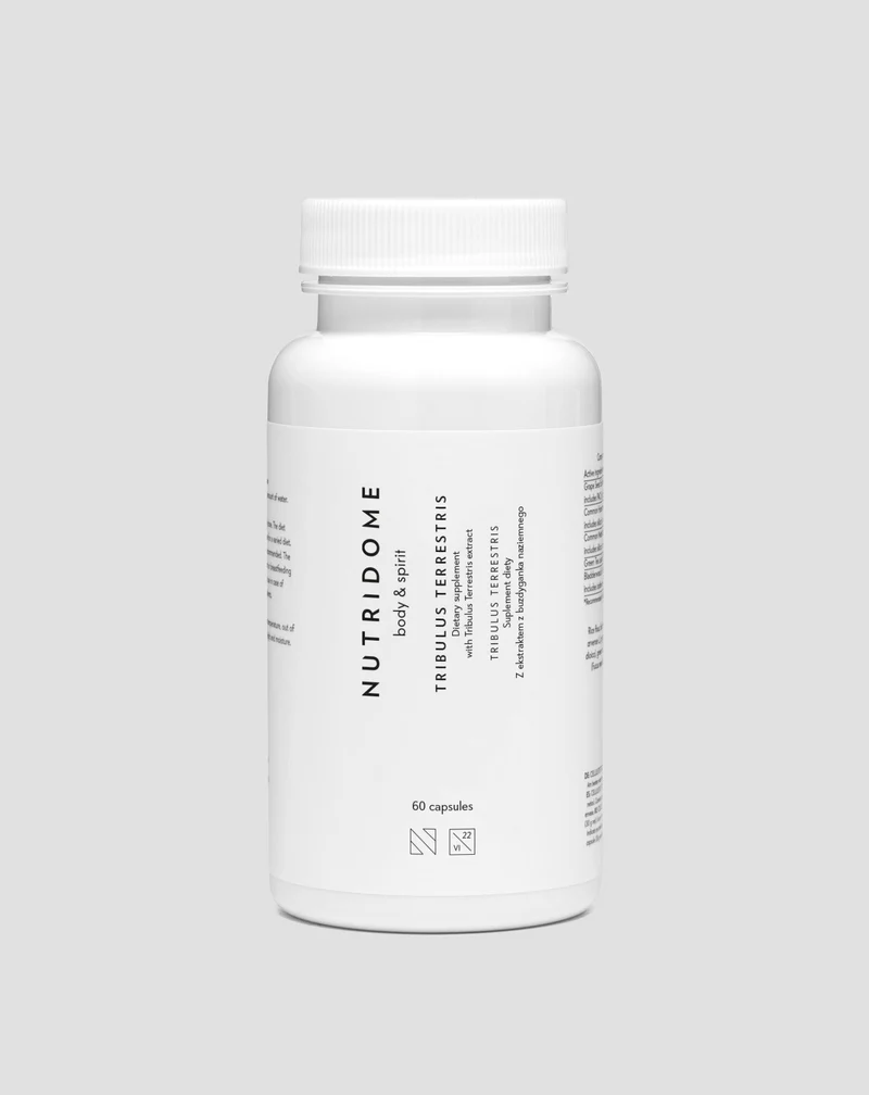 Complément alimentaire de macis Tribulus Terrestis Nutridome - 60 gélules