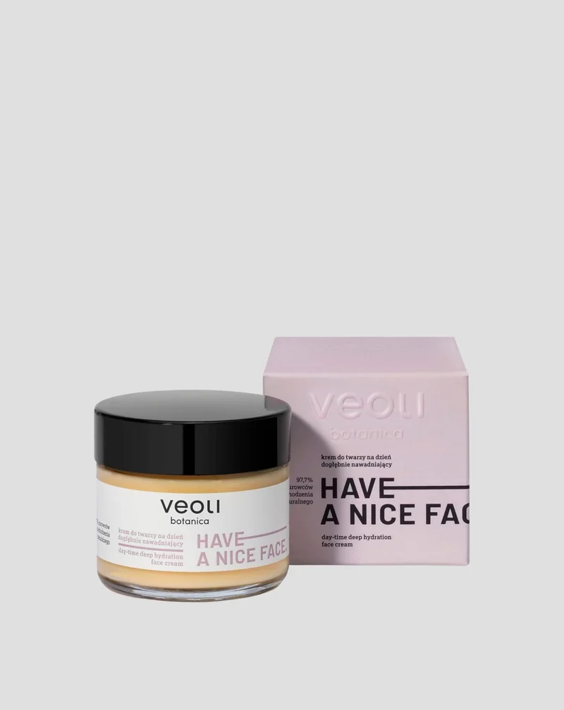 Crème de jour hydratante en profondeur Have a nice face Veoli Botanica