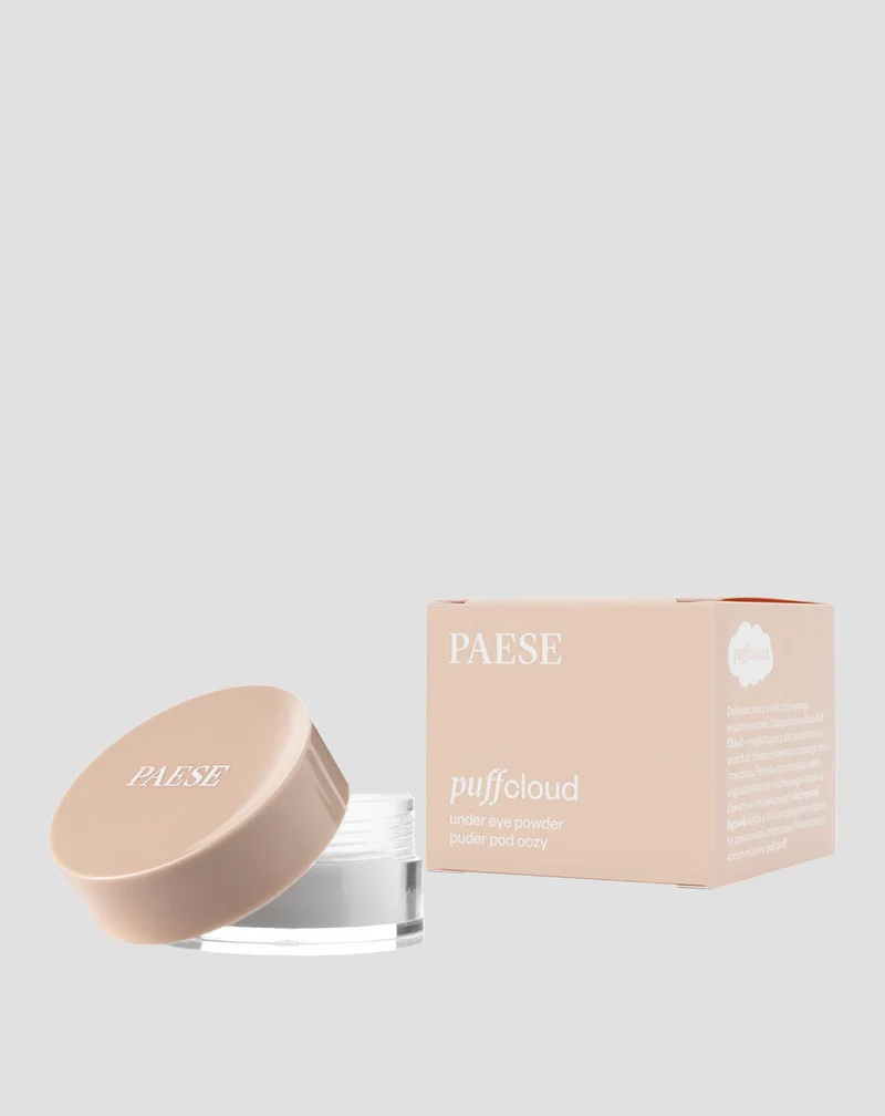 Poudre sèche pour les yeux Puff Cloud pour lisser et effacer les signes du vieillissement Paese