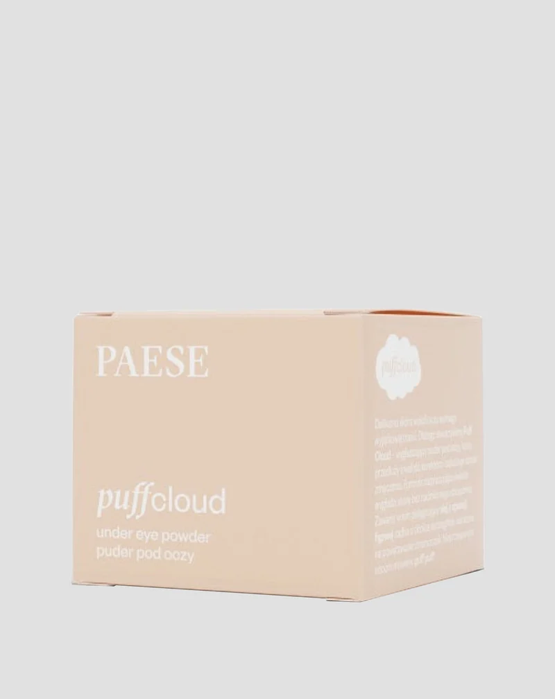 Poudre sèche pour les yeux Puff Cloud pour lisser et effacer les signes du vieillissement Paese