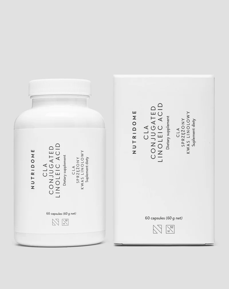 CLA (acide linoléique conjugué) Nutridome pour la combustion des graisses - 60 capsules