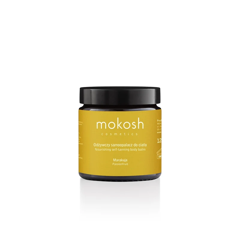 Autobronzant nourrissant pour le corps Fruit de la passion avec action rapide Mokosh