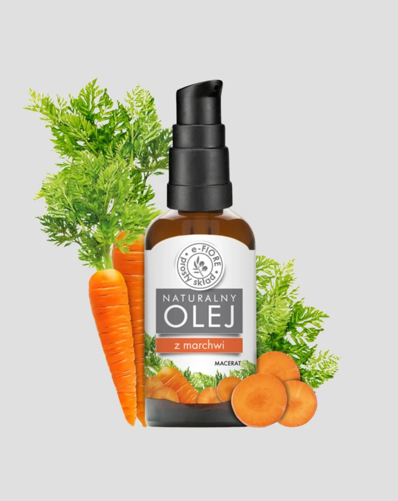 Macérât de carotte lissant et hydratant, donnant un hâle naturel doré E-Fiore