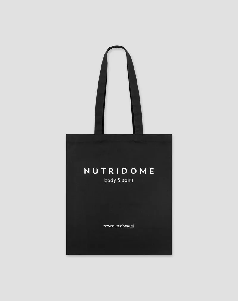 Sac en coton Nutridome - noir