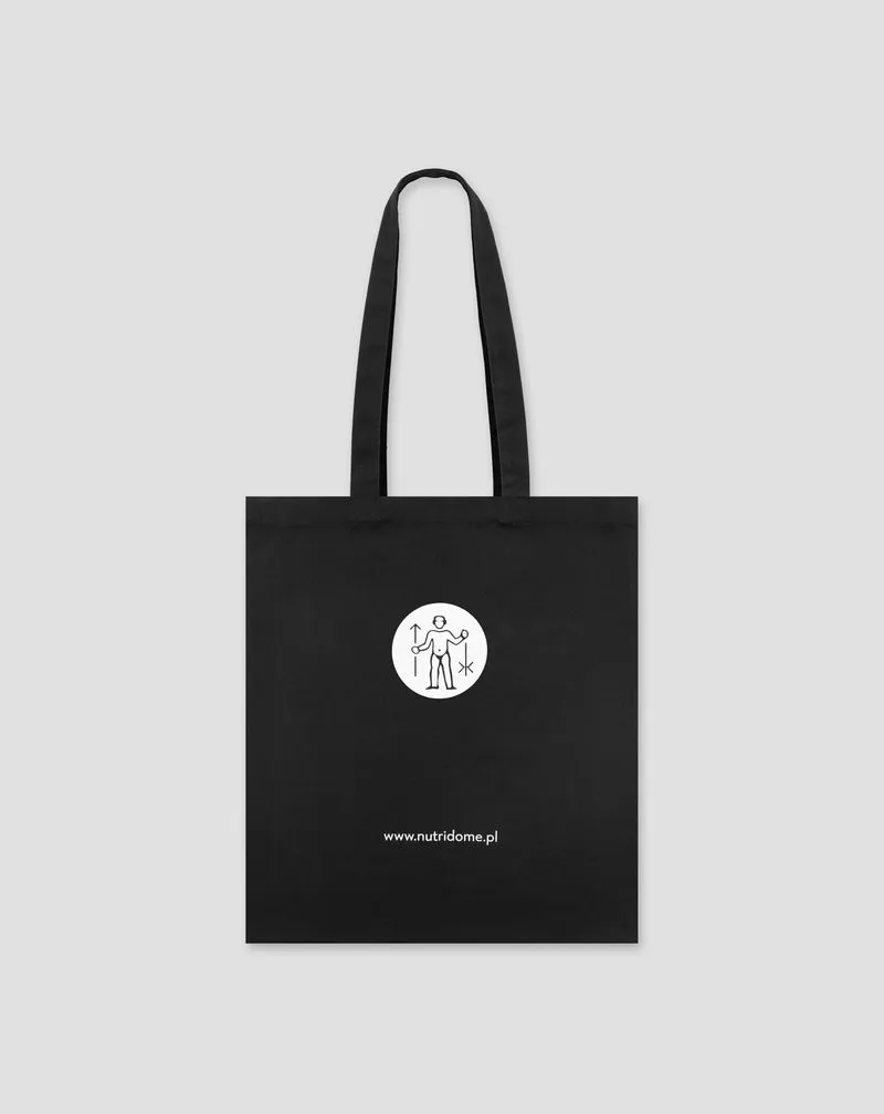 Sac en coton Nutridome - noir