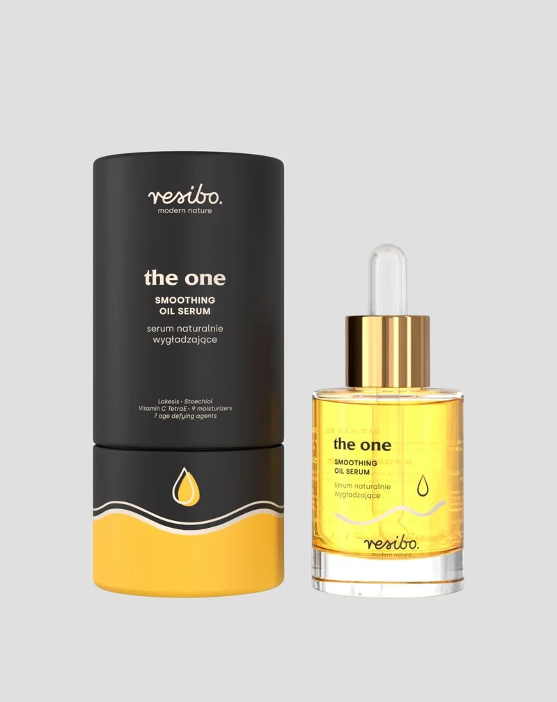 Sérum visage anti-rides lissant naturel The One 30 ml Resibo