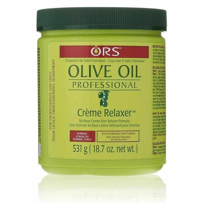ORS - Crème professionnelle défrisante à l'huile d'olive "Creme Relaxer regular" - plusieurs contenances