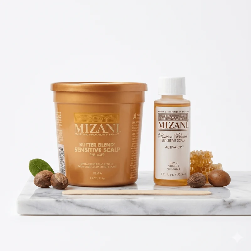 Mizani - Butter Blend - Défrisant "cuir chevelu sensible" - 213g