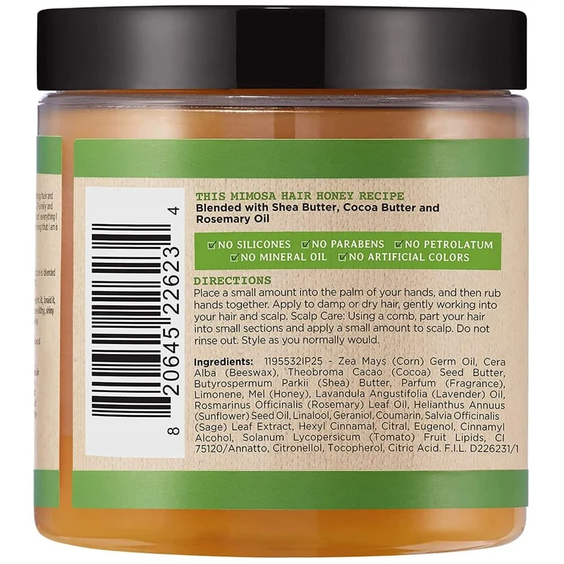 Carol's Daughter - Mimosa Hair Honey - Pommade capillaire "shine Pomade" - 226g