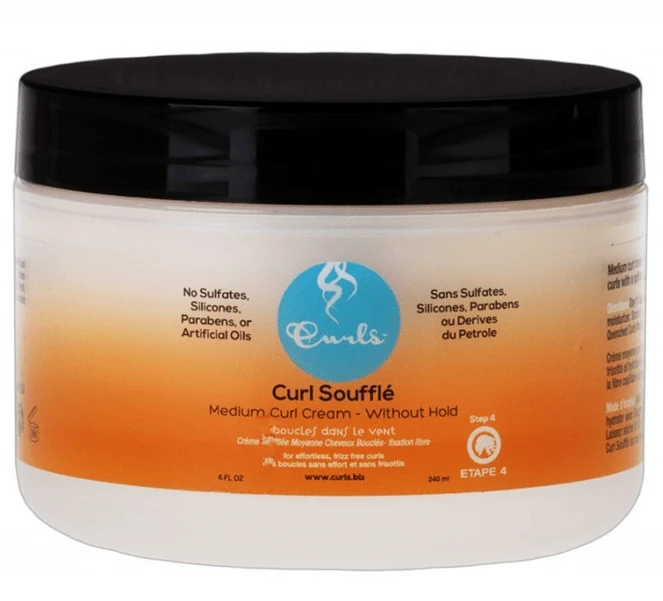 Curls - Crème anti-frisottis cheveux bouclés (Curl Soufflé CURLS) - 240 ML