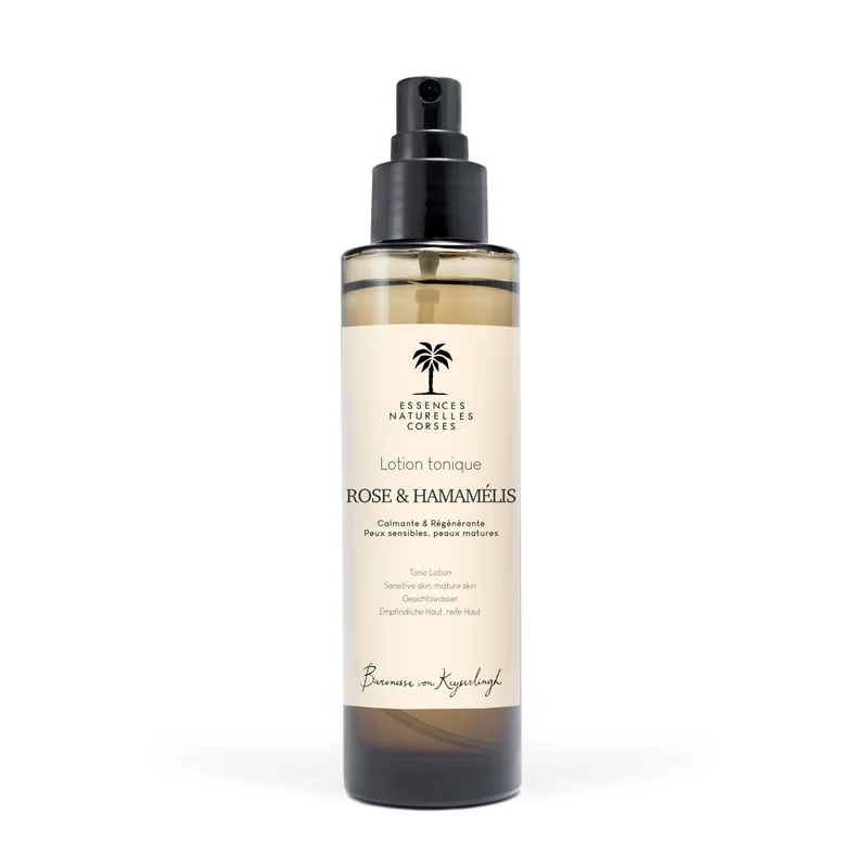 Lotion tonique Rose & Hamamélis - 100ml
