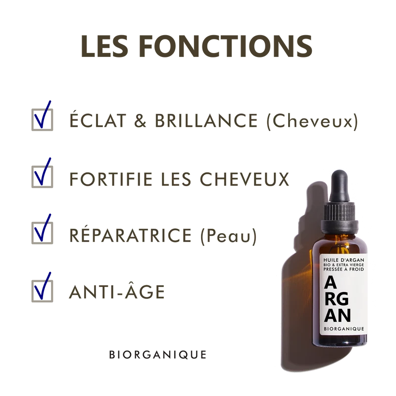 Huile d'Argan BIO - 50 ml