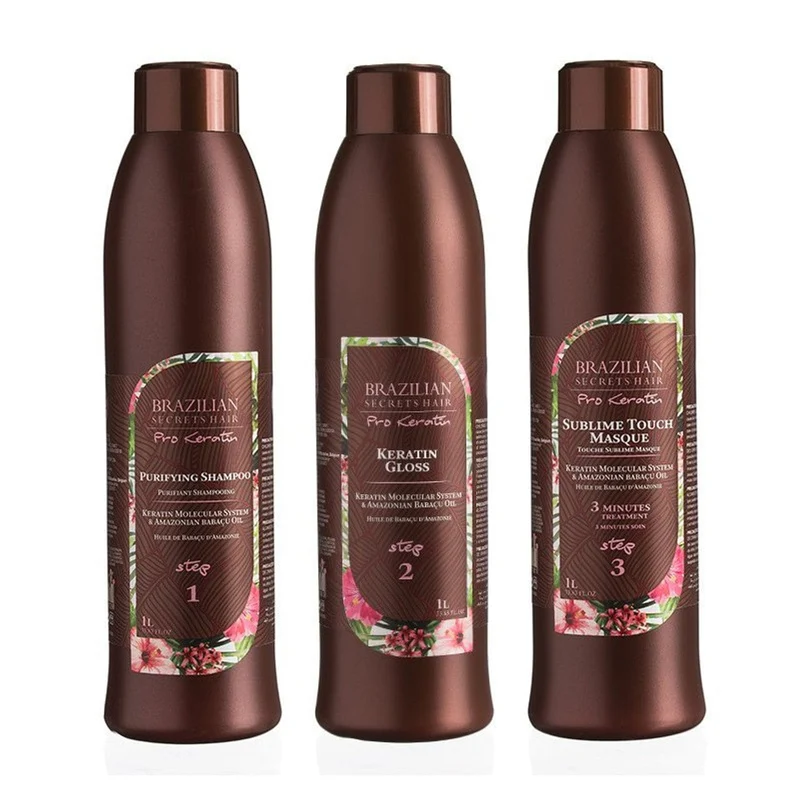 Brazilian Secrets Hair - Kit lissage brésilien Pro Keratin (360ml/3000ml)