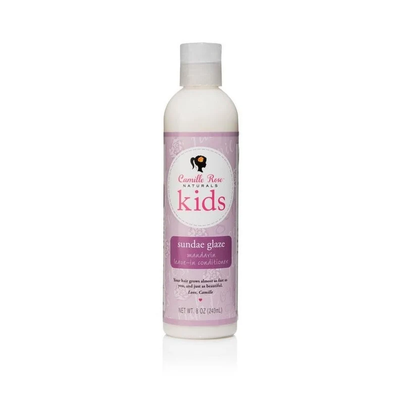 Camille Rose - Shampoing conditionner Junior (Natural Kids Sundae Glaze mandarine Leave In Conditioner)- 240ml