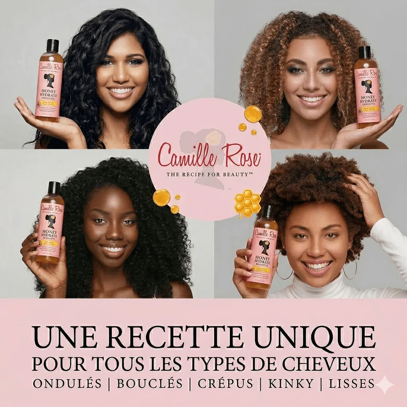 Camille Rose - Le miel hydratant de la collection leave in - 240ml