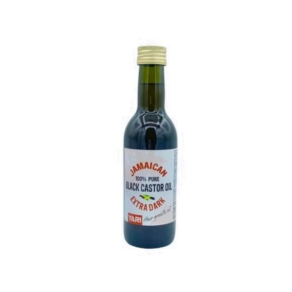 Yari - Huile de carapate extra foncée de Jamaïque 100% pure - 250ml (black castor oil)