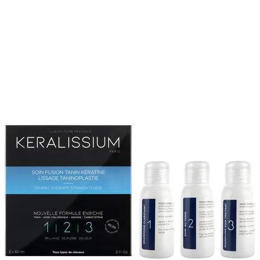 Kéralissium - Lissage à la kératine à usage unique - 3 x 60 ml