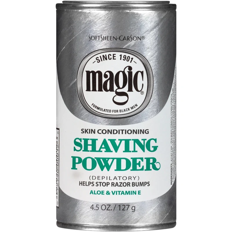 Magic Collection - Poudre de rasage pour hommes - 127g (Différentes formules)