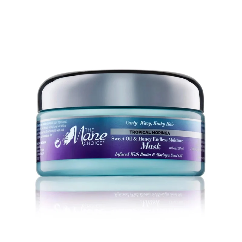 The Mane Choice - Masque hydratant à la biotine et moringa (tropical moringa) 237ml