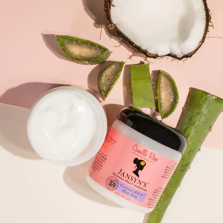 Camille Rose - Après-shampoing à la coco & aloe "Moisture max" 240ml (Jansyn's)