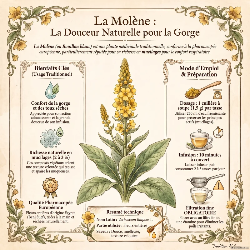 Molène tisane | Bouillon blanc fleurs