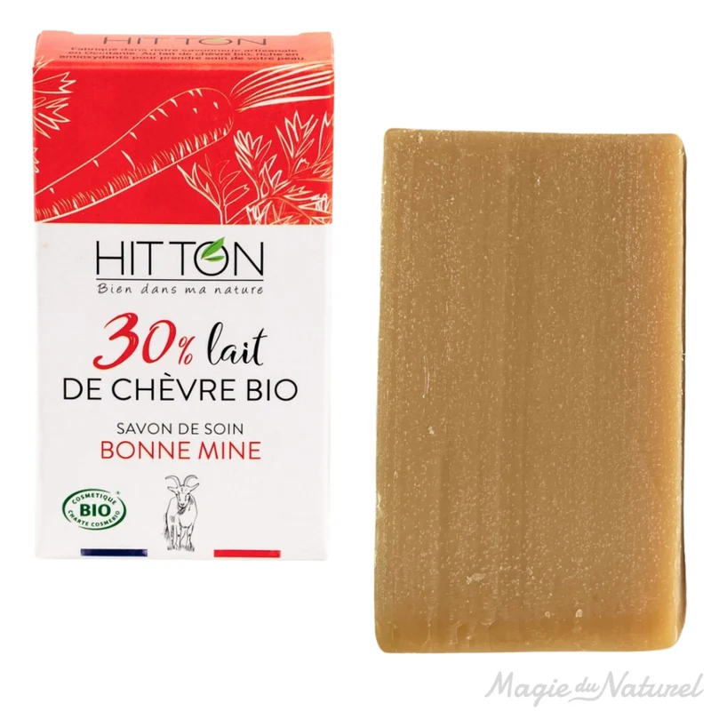 Savon au lait de chèvre bio – Bonne mine