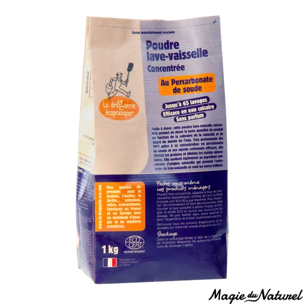 Poudre lave-vaisselle concentrée - 1kg