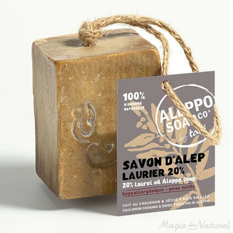 Savon d'Alep 20% huile de laurier