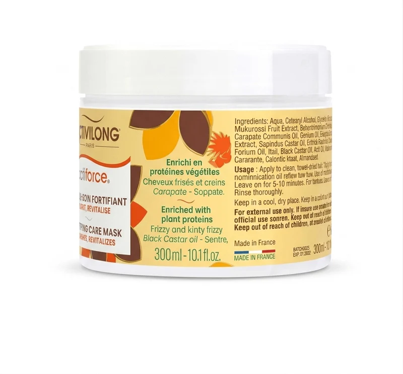 Masque-Soin Fortifiant Actiforce Activilong - Cheveux Frisés et Crépus - 300 ml