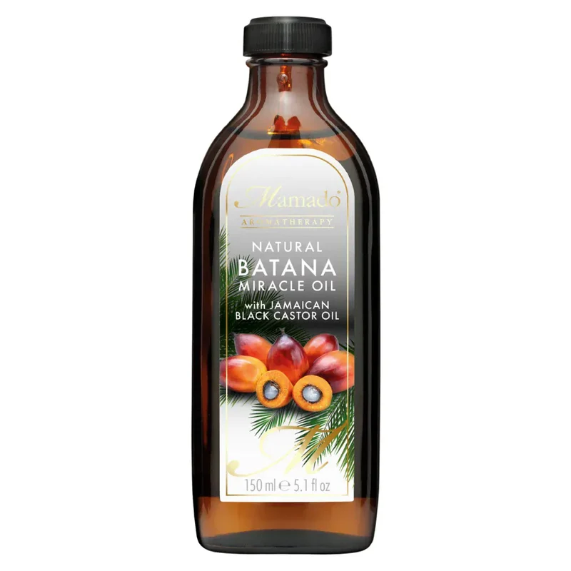 Mamado - Huile naturelle originale de ricin noir jamaïcain - 150 mL