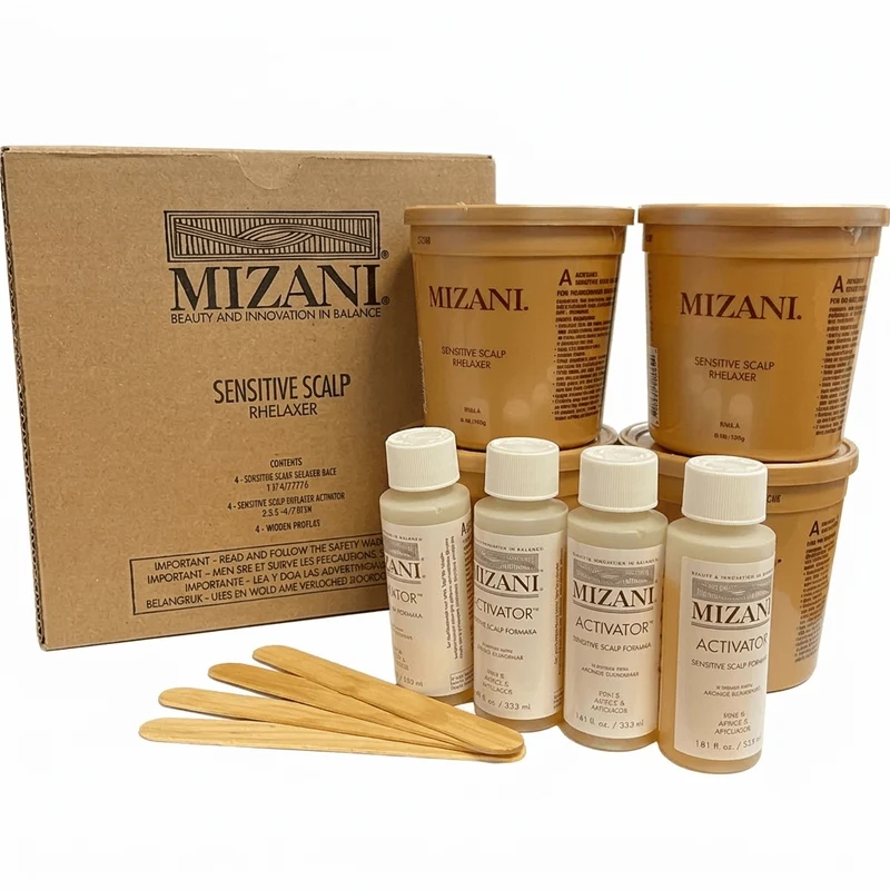 MIZANI - Défrisant Sensitive Scalp Rhelaxer no-lye - 4 applications