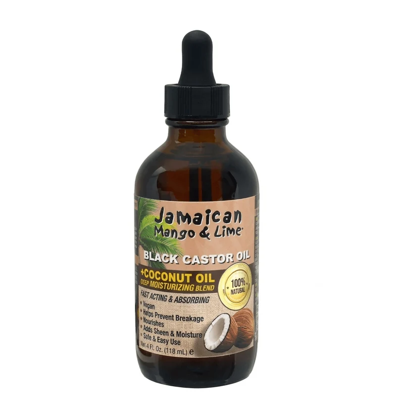Jamaican Mango & Lime - Black Castor Oil with Coconut Oil - 118 ml