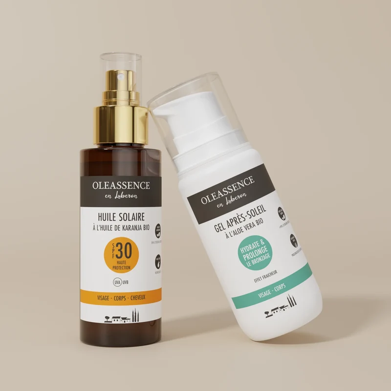 Pack Huile Solaire SPF30 - Gel Après Soleil