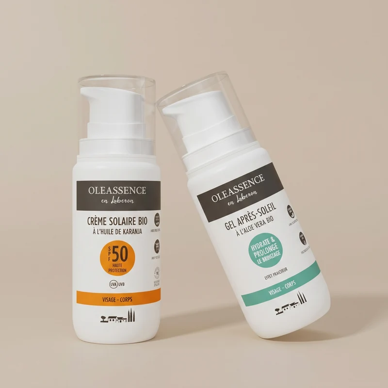 Pack Crème Solaire SPF50 - Gel Après Soleil