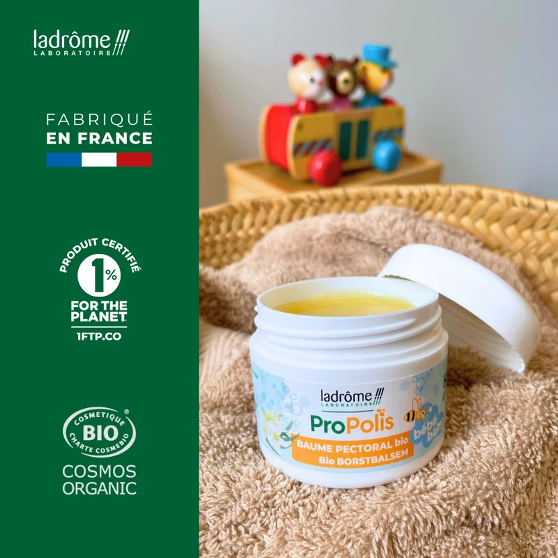 Baume pectoral Bébé Propolis bio