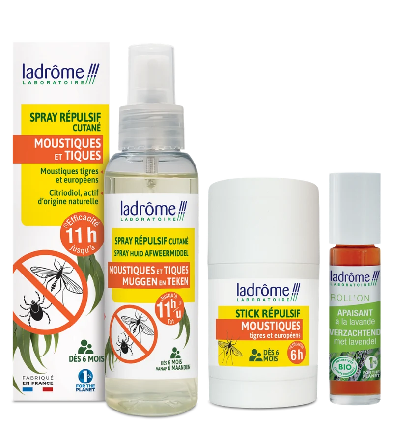 Kit Moustiques répulsif et apaisant