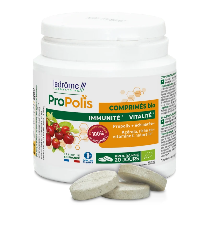 Comprimés Propolis bio - Immunité et vitalité