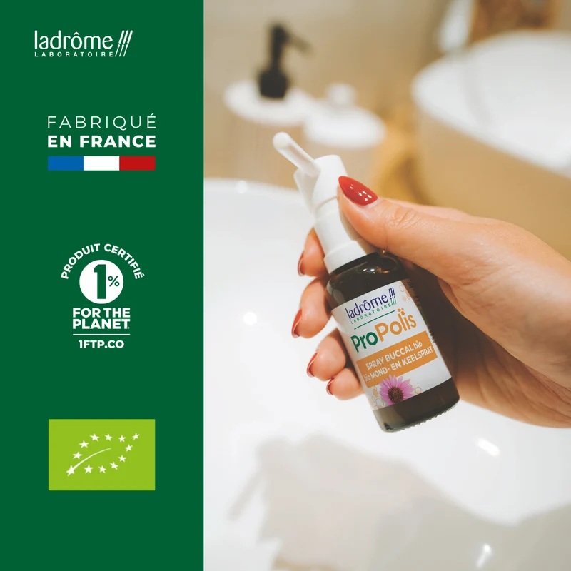 Spray buccal Propolis bio - Gorge apaisée