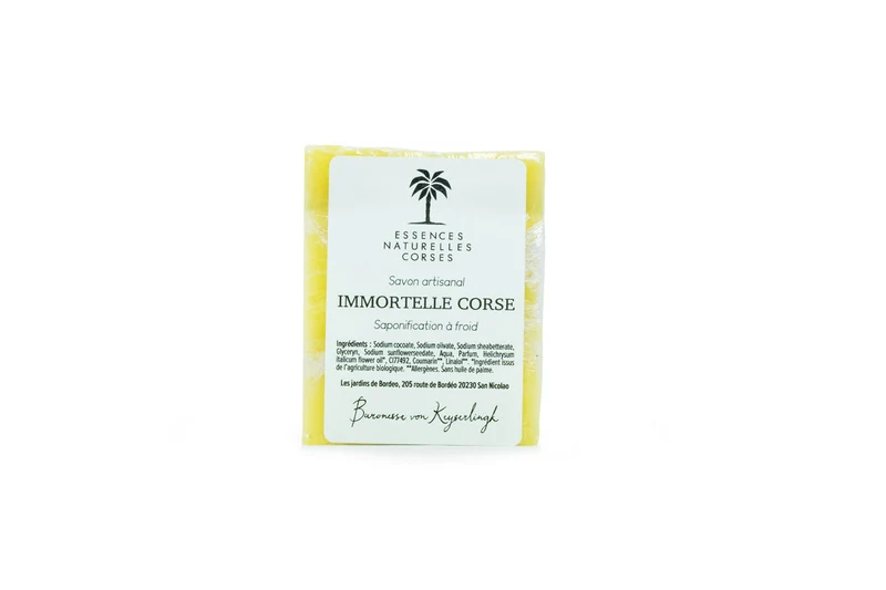 Savon artisanal à l'Immortelle de Corse - 150gr