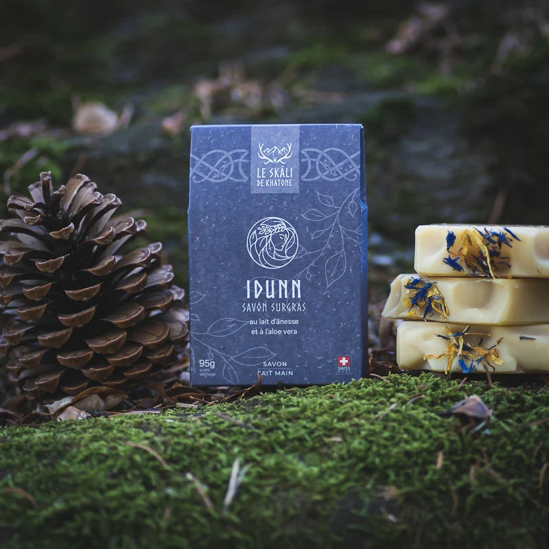 Savon Idunn - savon visage crémeux au lait d'ânesse