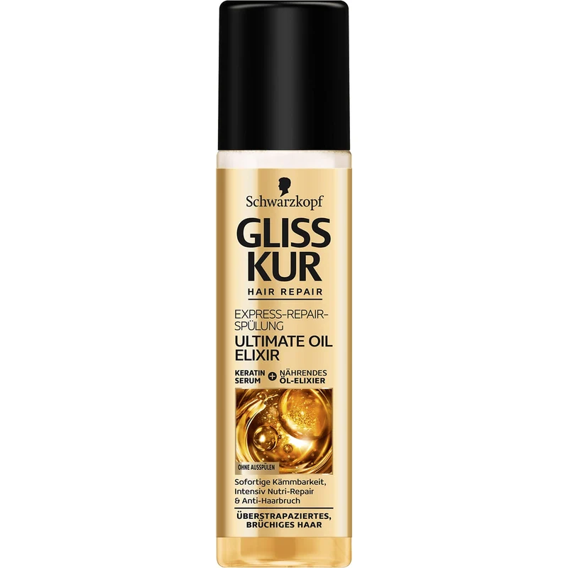 Schwarzkopf - Gliss Kur - Elixir à l'huile ultime 200ml