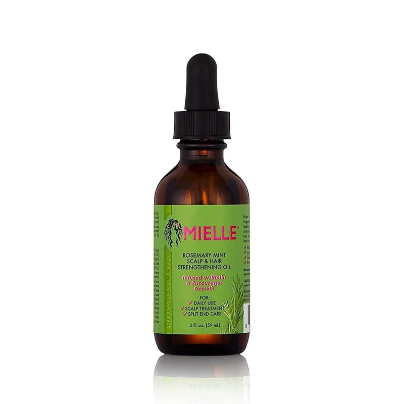 Mielle Organics - Huile capillaire pour la pousse à la menthe et au romarin 59ml